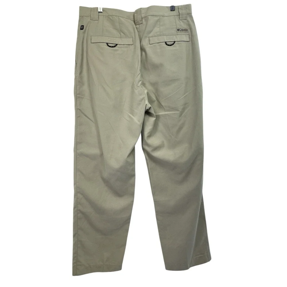 Columbia GRT Beige Sz 36x32 Utility Travel Hiking Outdoor Pant (V35) NWTs